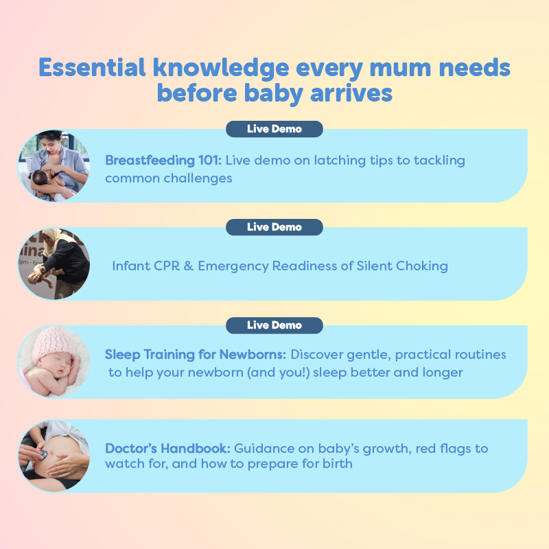 Mummys Market Pregnancy to Parenthood Seminar Ticket 150 worth Goodie Bags
