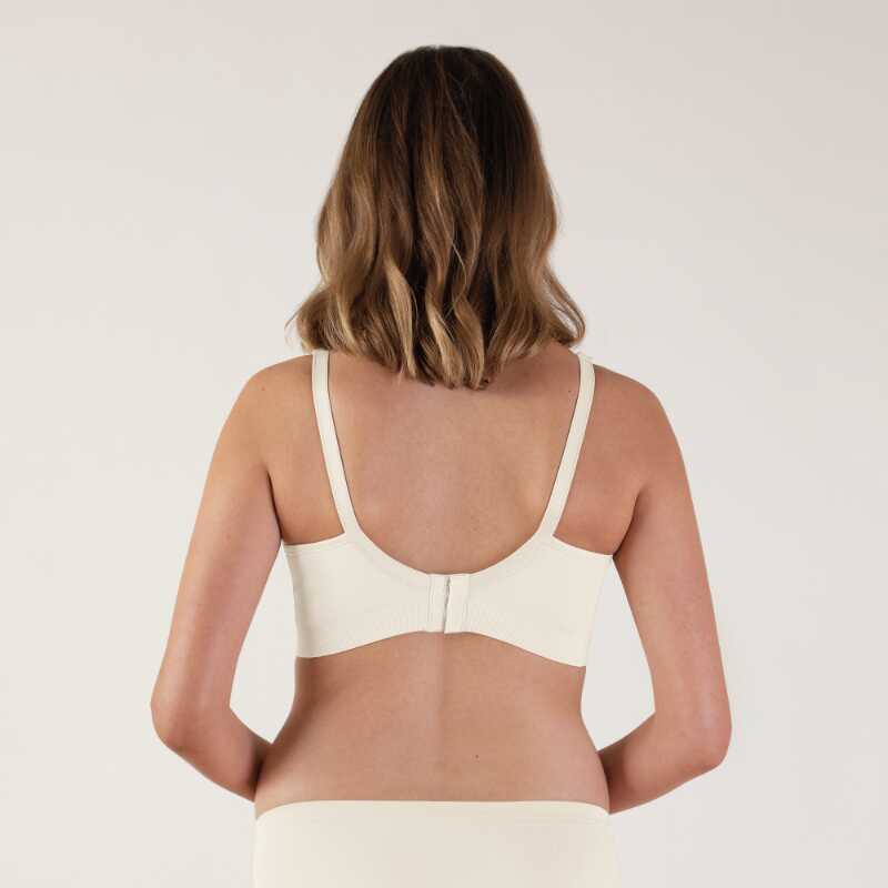 Bravado Designs Body Silk Seamless Nursing Bra Sustainable - Antique White