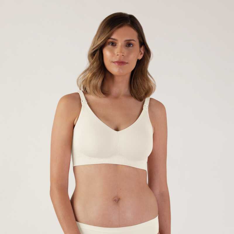 Bravado Designs Body Silk Seamless Nursing Bra (Sustainable) - Antique White