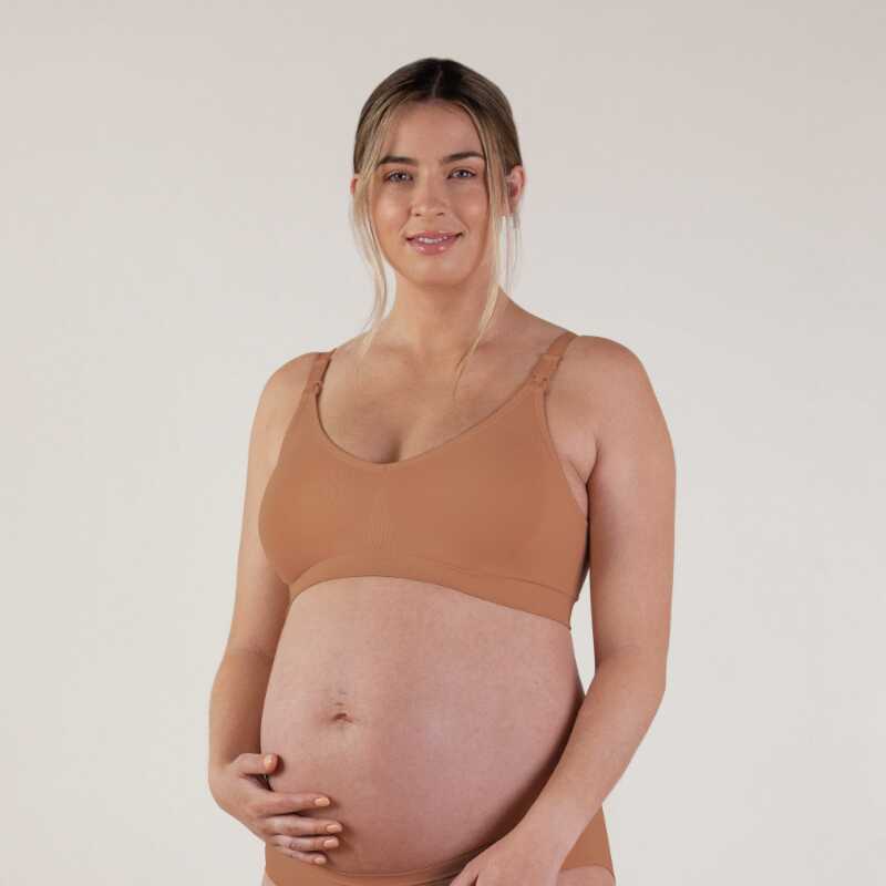Bravado Designs Body Silk Seamless Nursing Bra (Sustainable) - Butterscotch