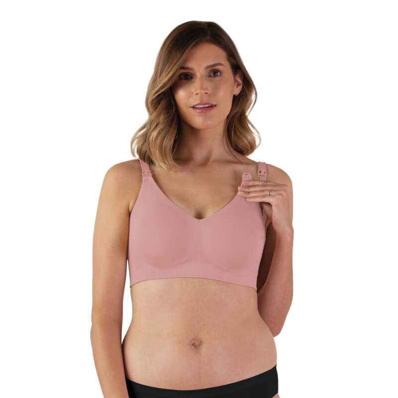Bravado Designs Body Silk Seamless Nursing Bra Sustainable - Dusty Peony
