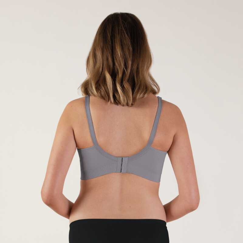 Bravado Designs Body Silk Seamless Nursing Bra Sustainable - Silver Belle