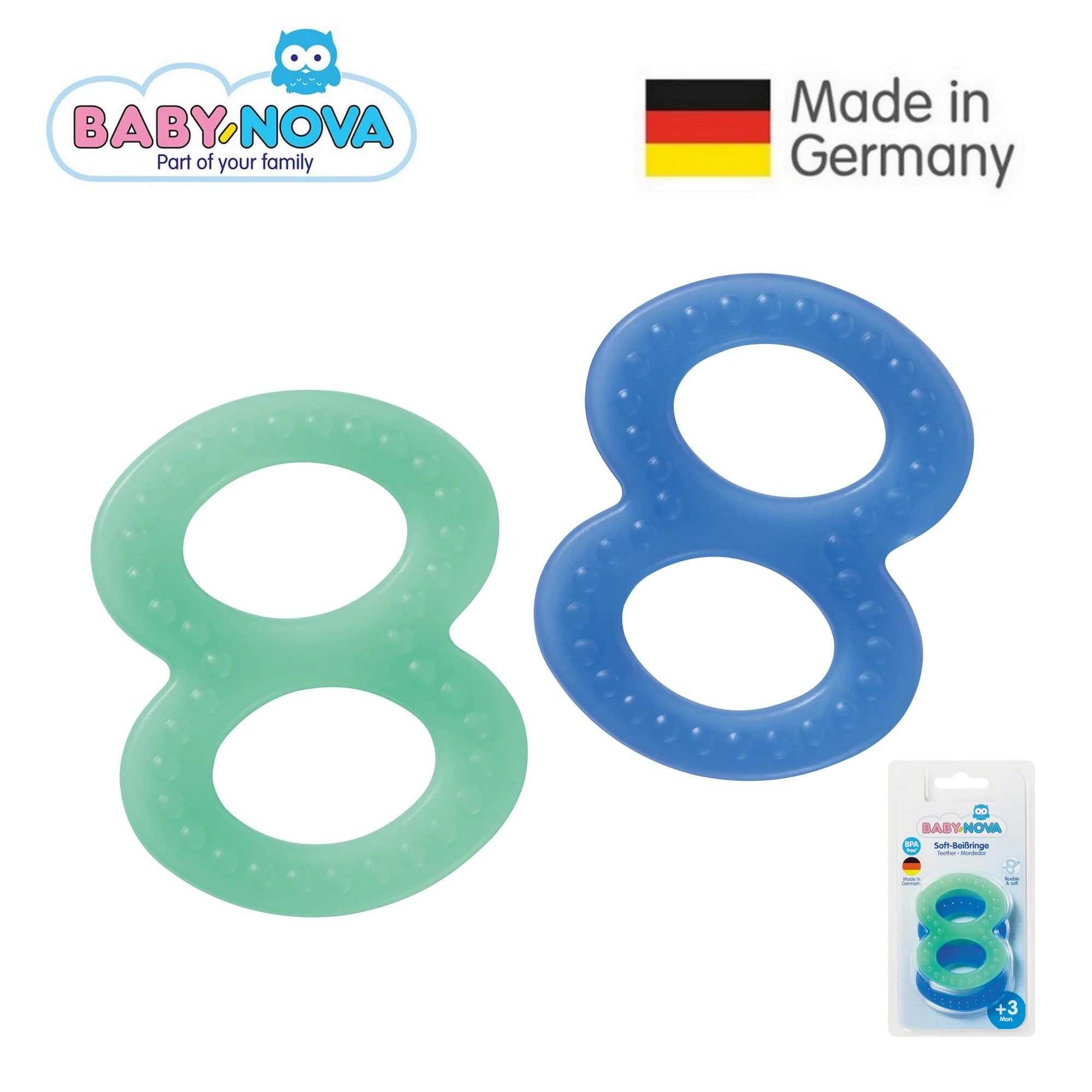 Baby Nova Soft Teether with Numbs