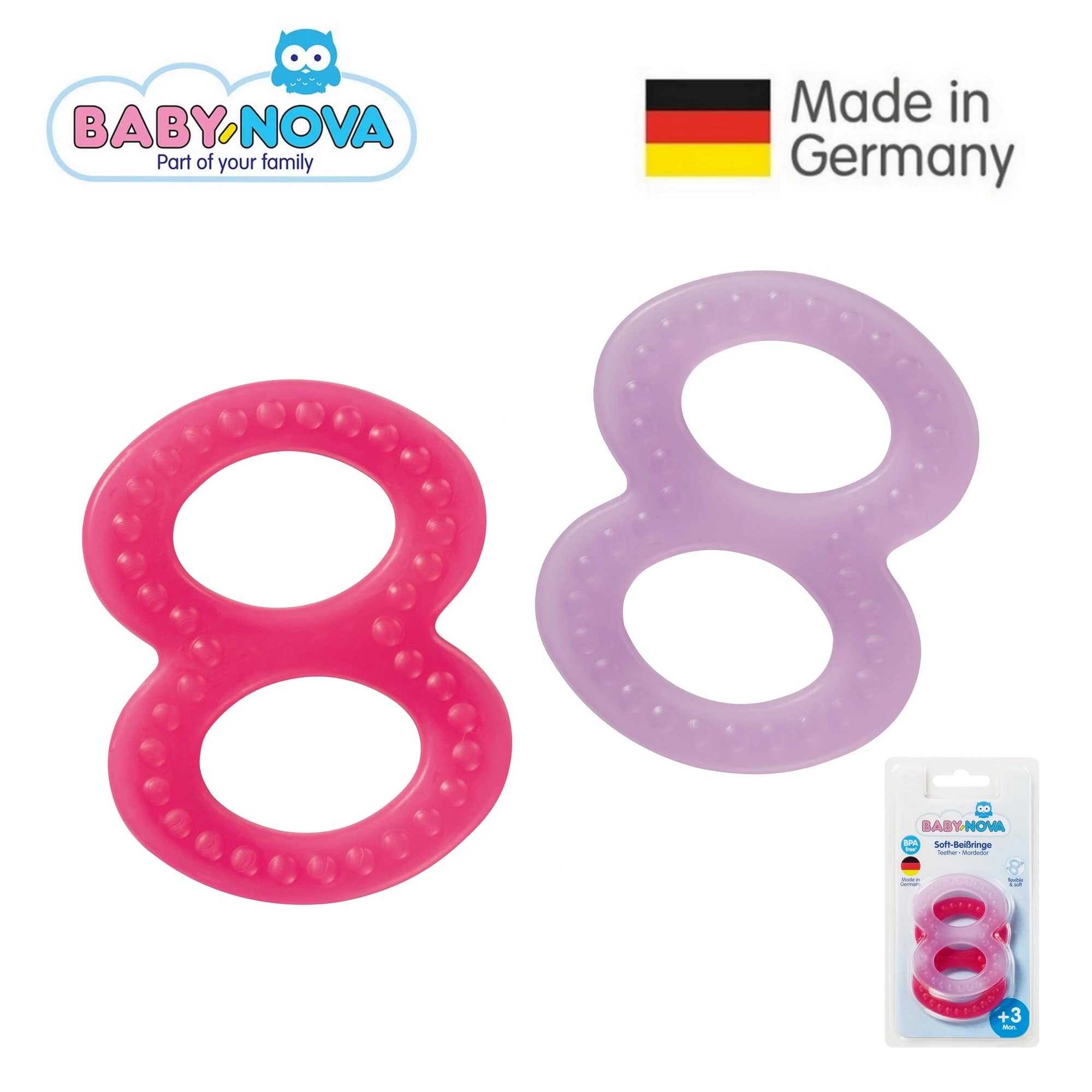 Baby Nova Soft Teether with Numbs