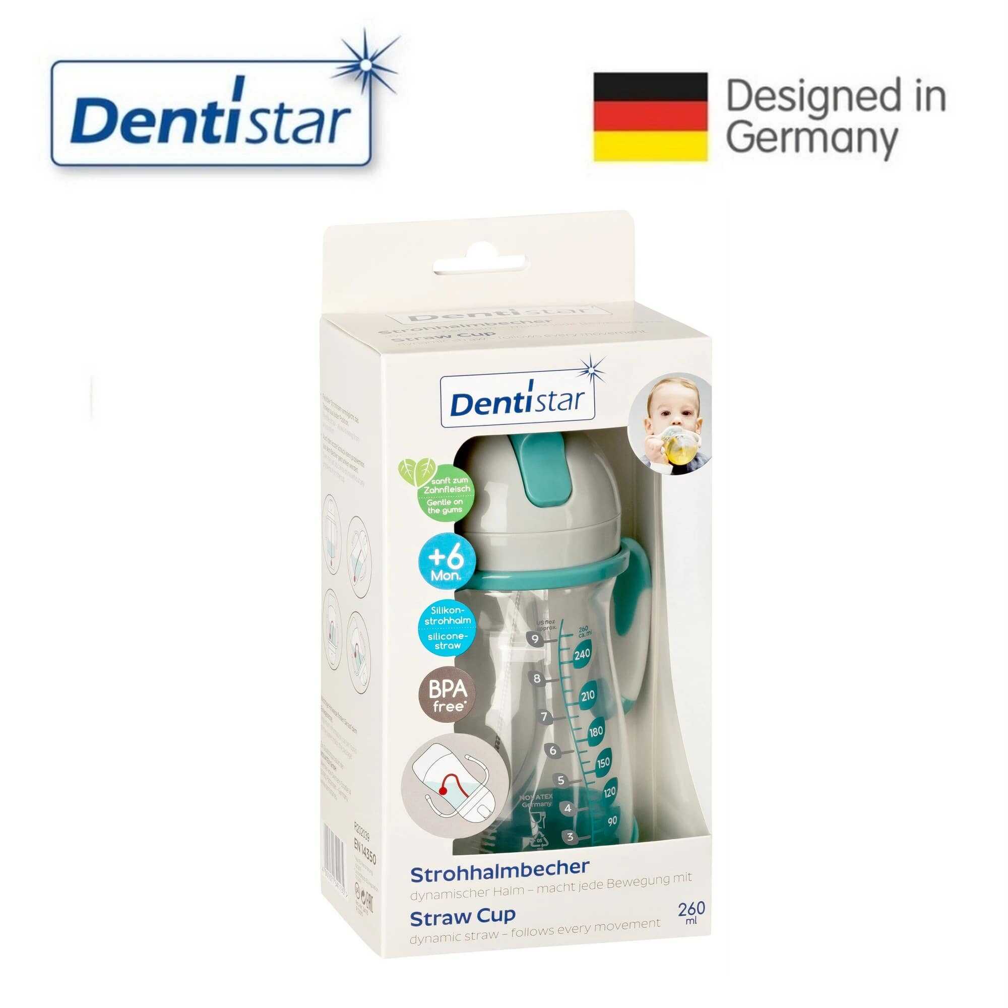 Dentistar Weighted Straw Bottle 6 months