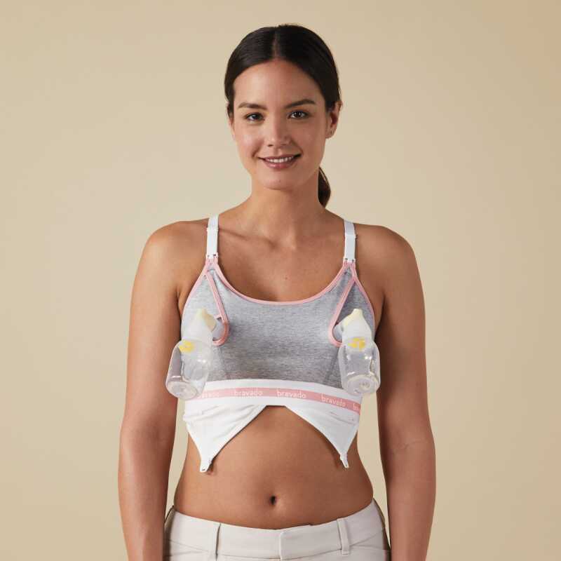 Bravado Designs Click and Pump Sustainable - Dove Heather with Dusted Peony