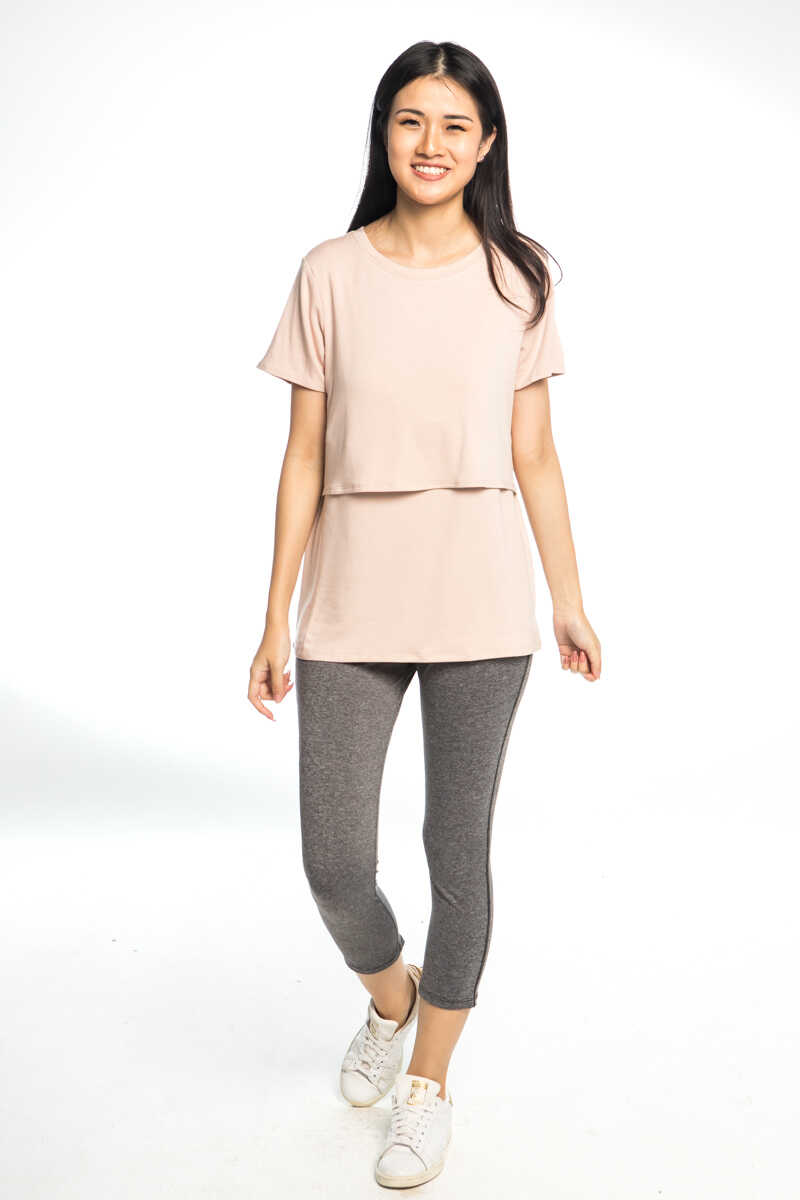 AnneeMatthew Isabel Top - Blush