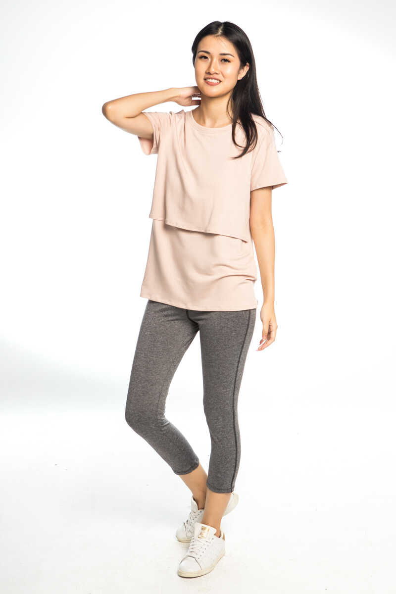 AnneeMatthew Isabel Top - Blush