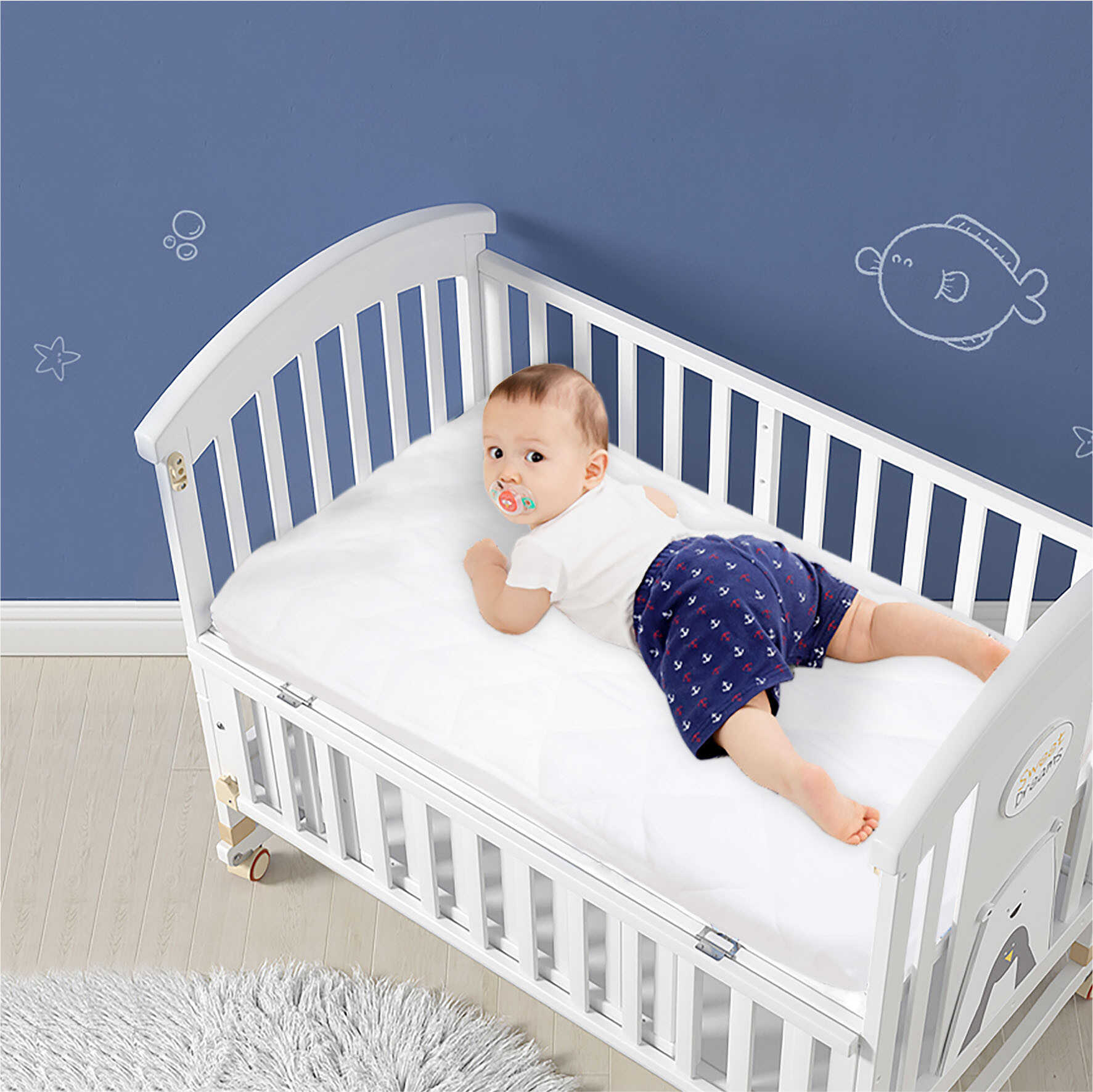 Babylove Premium-Dri Waterproof Mattress Protector MP1 - Size 130cm x 70cm