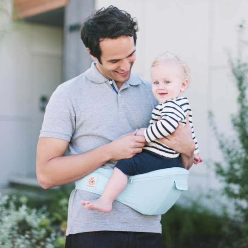 Ergobaby Hipseat Carrier - Island Blue