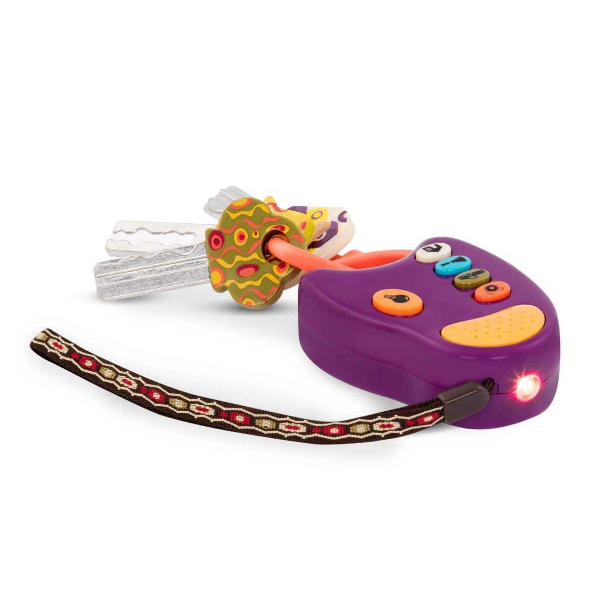BToys Fun Keys with Light and Sound Chewable Teething Toy
