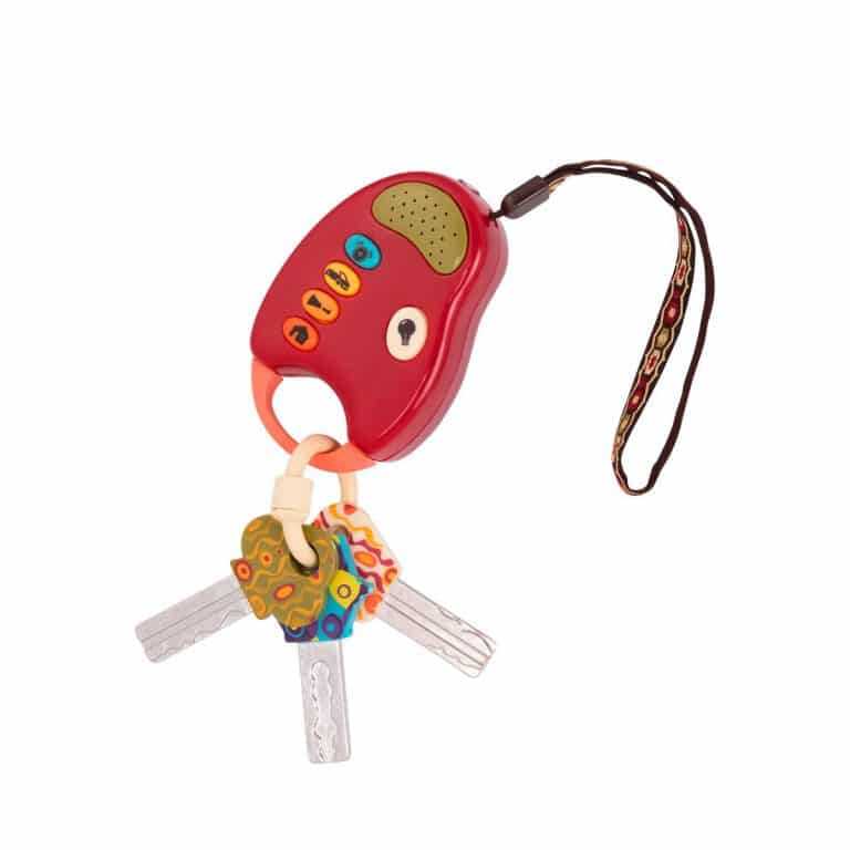 BToys Fun Keys with Light and Sound Chewable Teething Toy