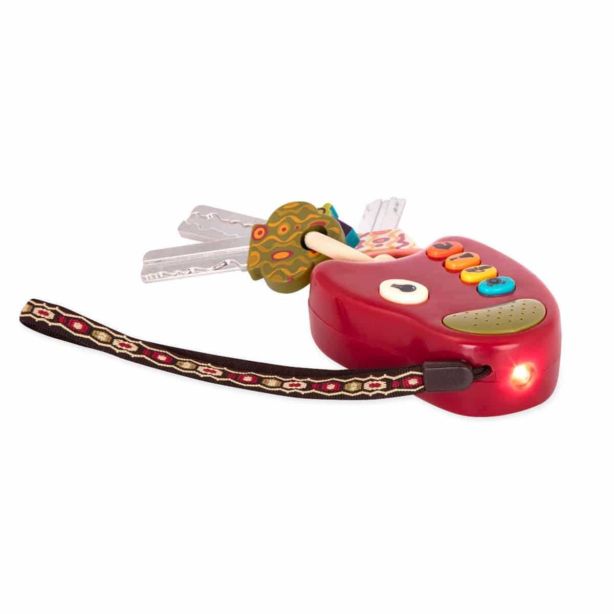BToys Fun Keys with Light and Sound Chewable Teething Toy