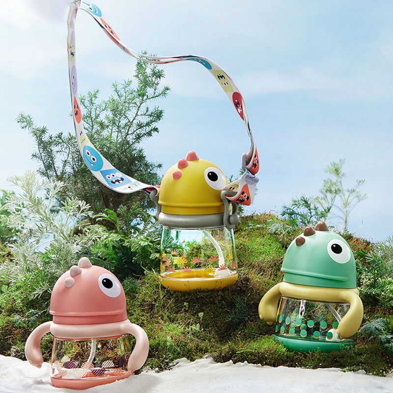 Babycare T-Rex Toby Sippy Cup - 240ml