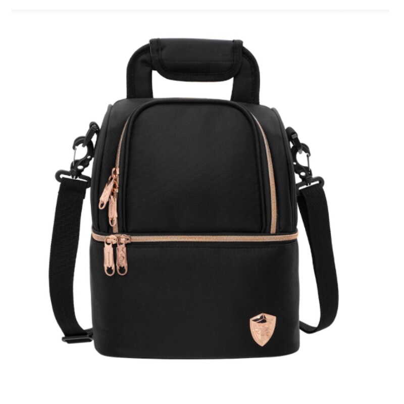 Princeton Double Layer Breast Milk Storage Coolers Bag - Rose Gold Edition