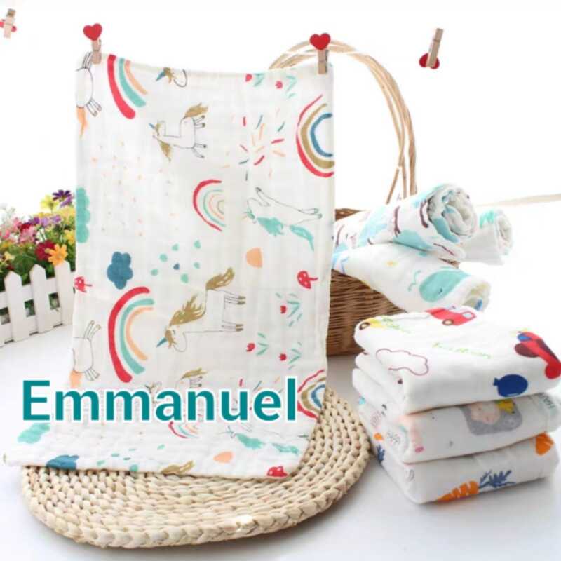Emmanuel Burpcloth Washcloth Towel 25X50cm (3-Piece Pack)