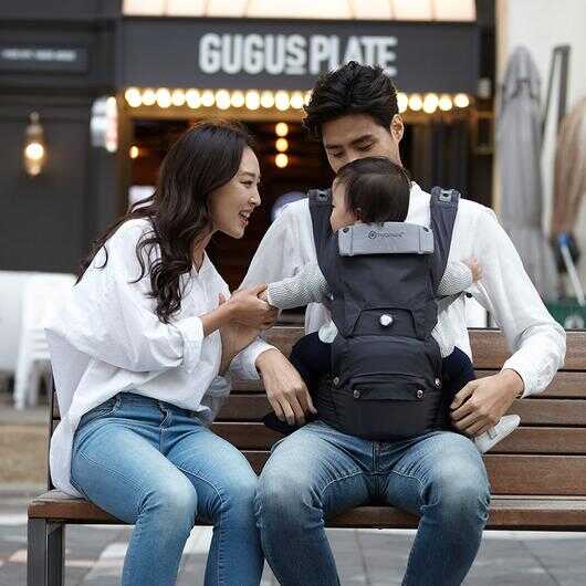 Hugpapa Dial-Fit BOA Technology 3-In-1 Hip Seat Baby Carrier with 1-year Warranty