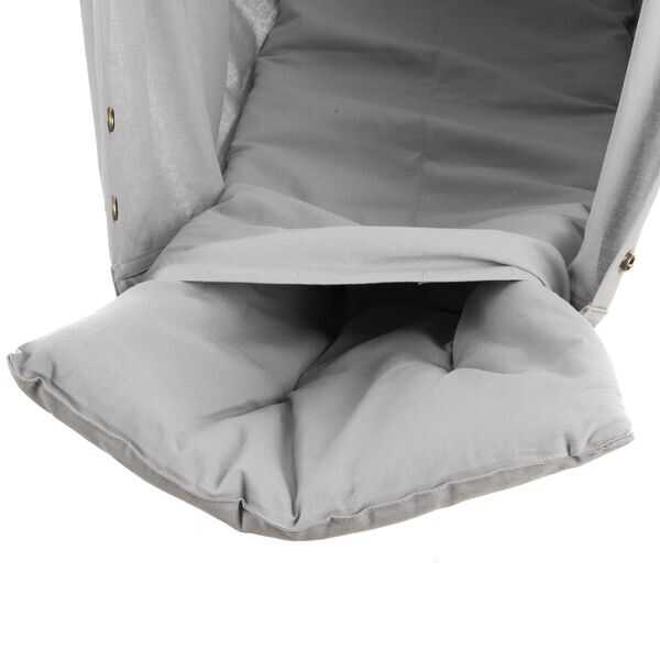 NONOMO Swinging Hammock-Set Baby Classic with Polyester Mattress and Ceiling Fixture