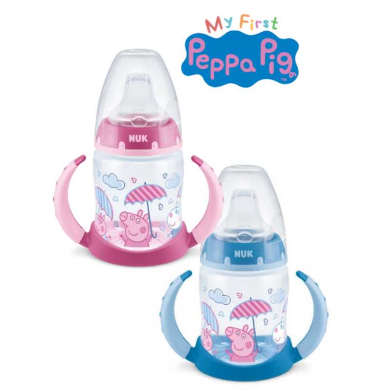 NUK Peppa Pig 150ml Premium Choice Learner Bottle with Temperature Control Bottle (NU2160352)