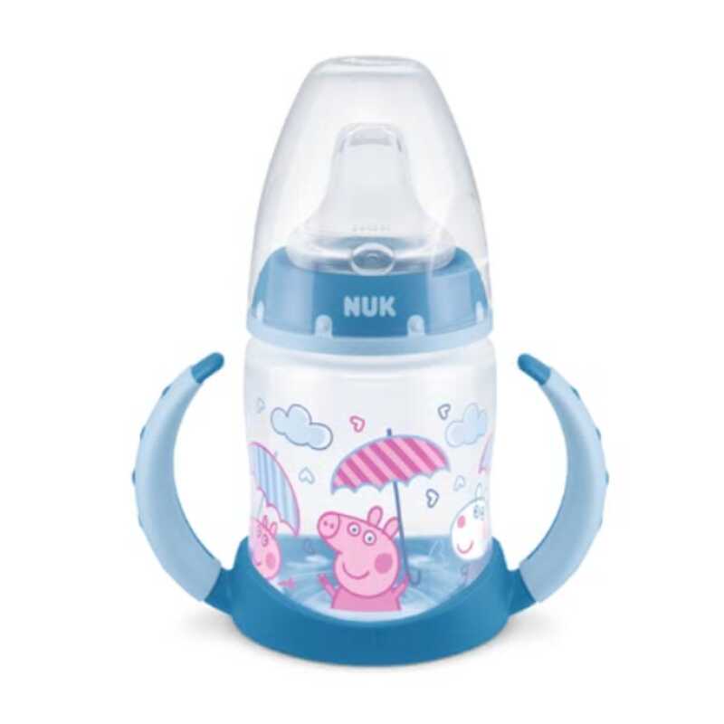 NUK Peppa Pig 150ml Premium Choice Learner Bottle with Temperature Control Bottle NU2160352