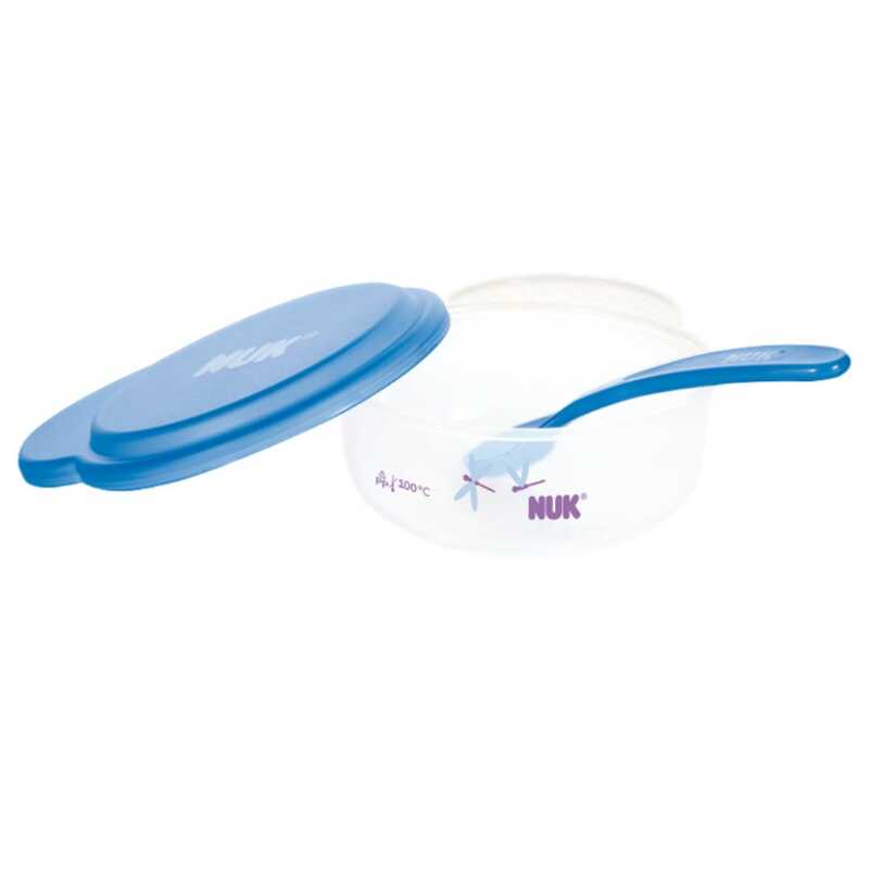 NUK Weaning Bowl with Spoon Set