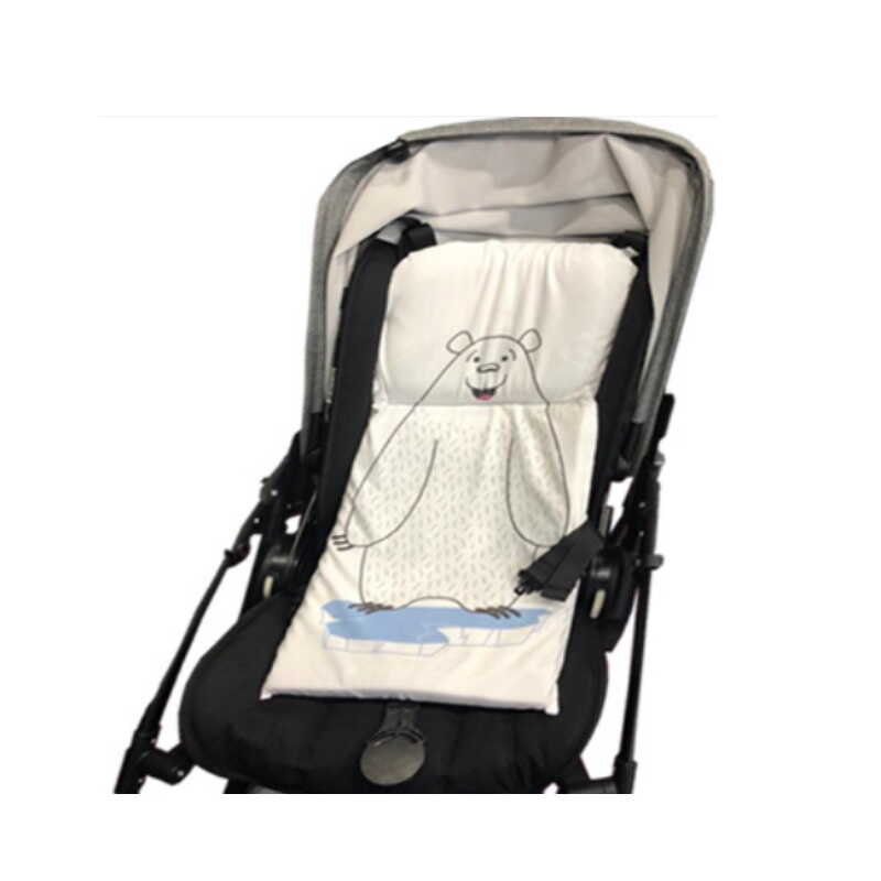 Little Zebra Pram Pad Cover