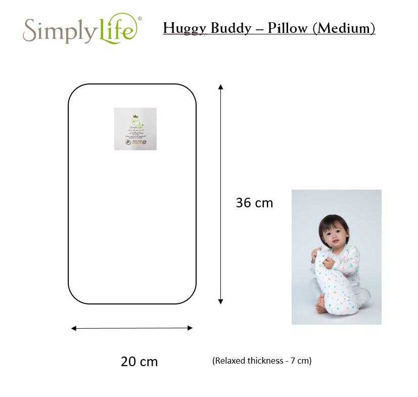 Simply Life Bamboo Medium size Rectangle Huggy Buddy- 40cm x 21cmSLLH-MediumHB
