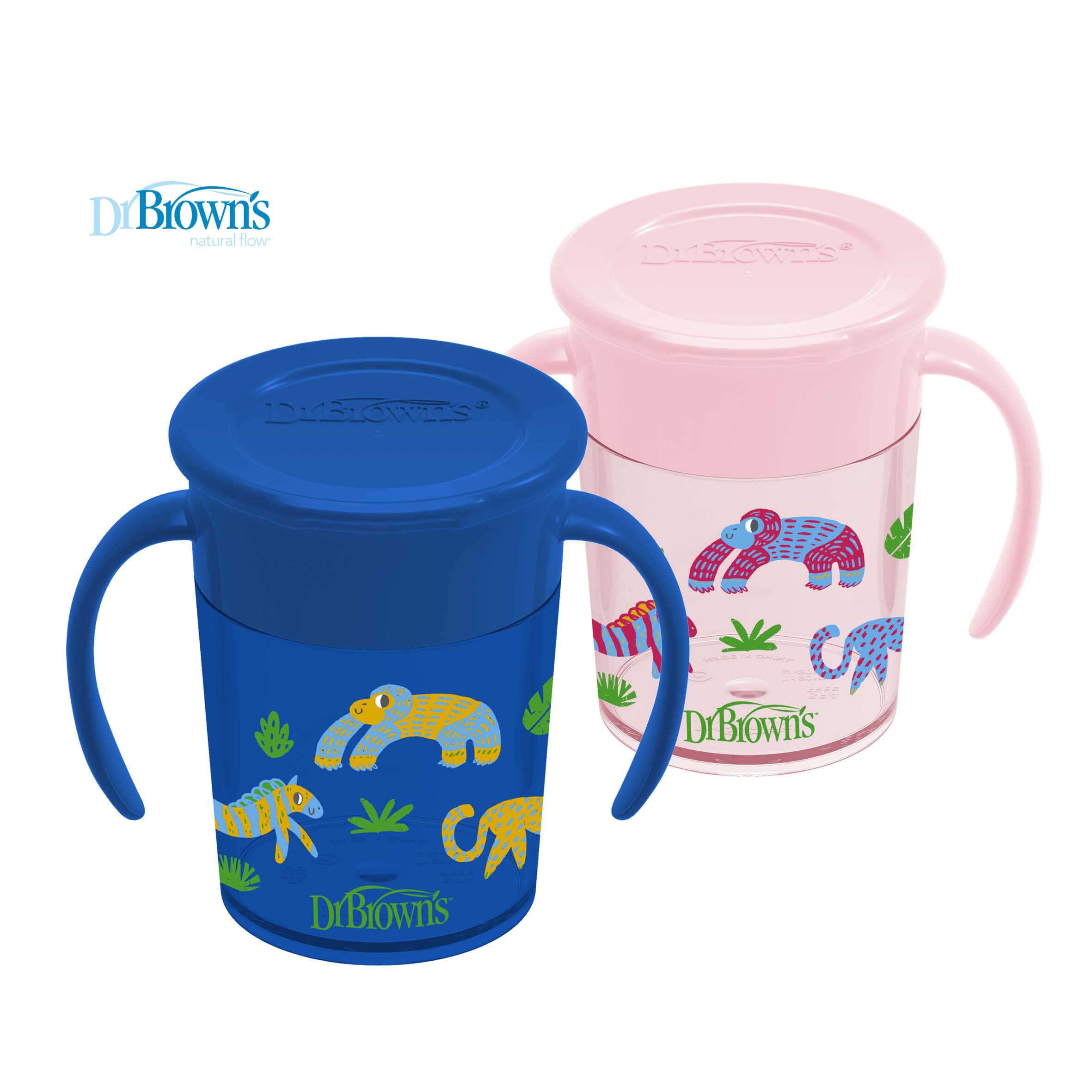Dr Browns 200ml Cheers 360 Cup w/Handle, 6m+
