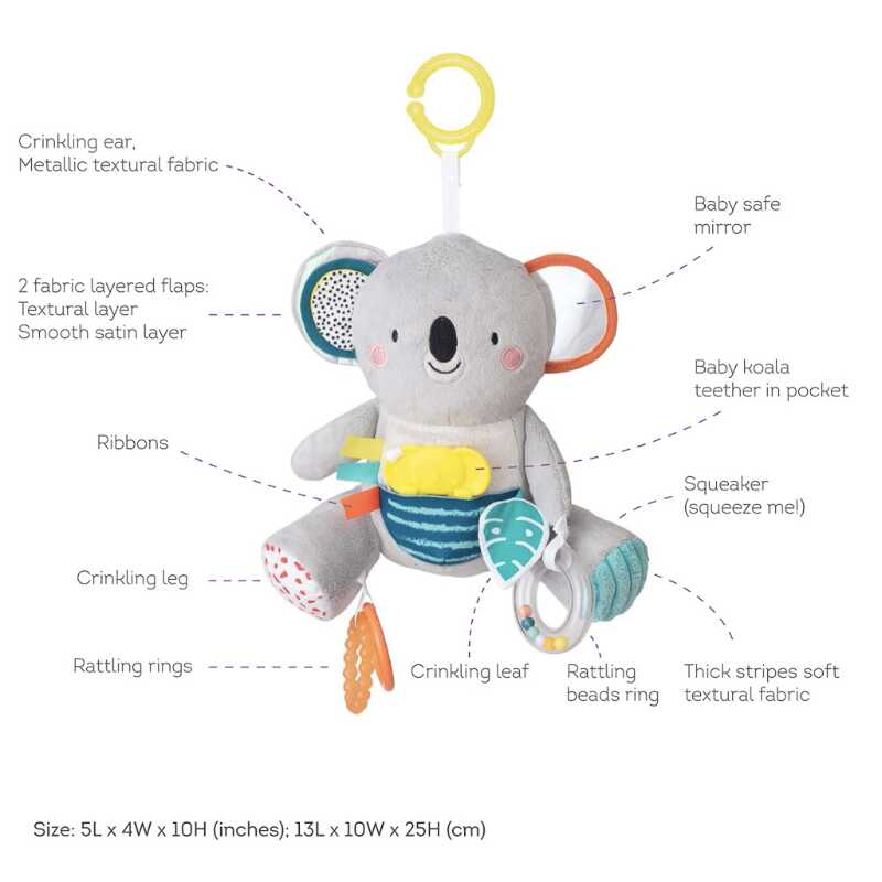 Taf Toys Activity Toy - Kimmy the KoalaHarry the Lion
