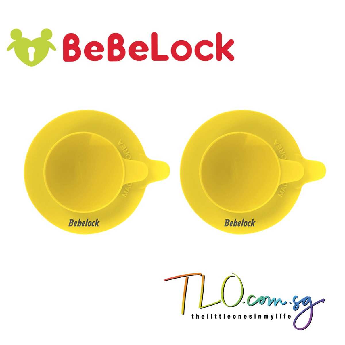 BeBeLock Alpha Silicone Suction Plate 2pcs