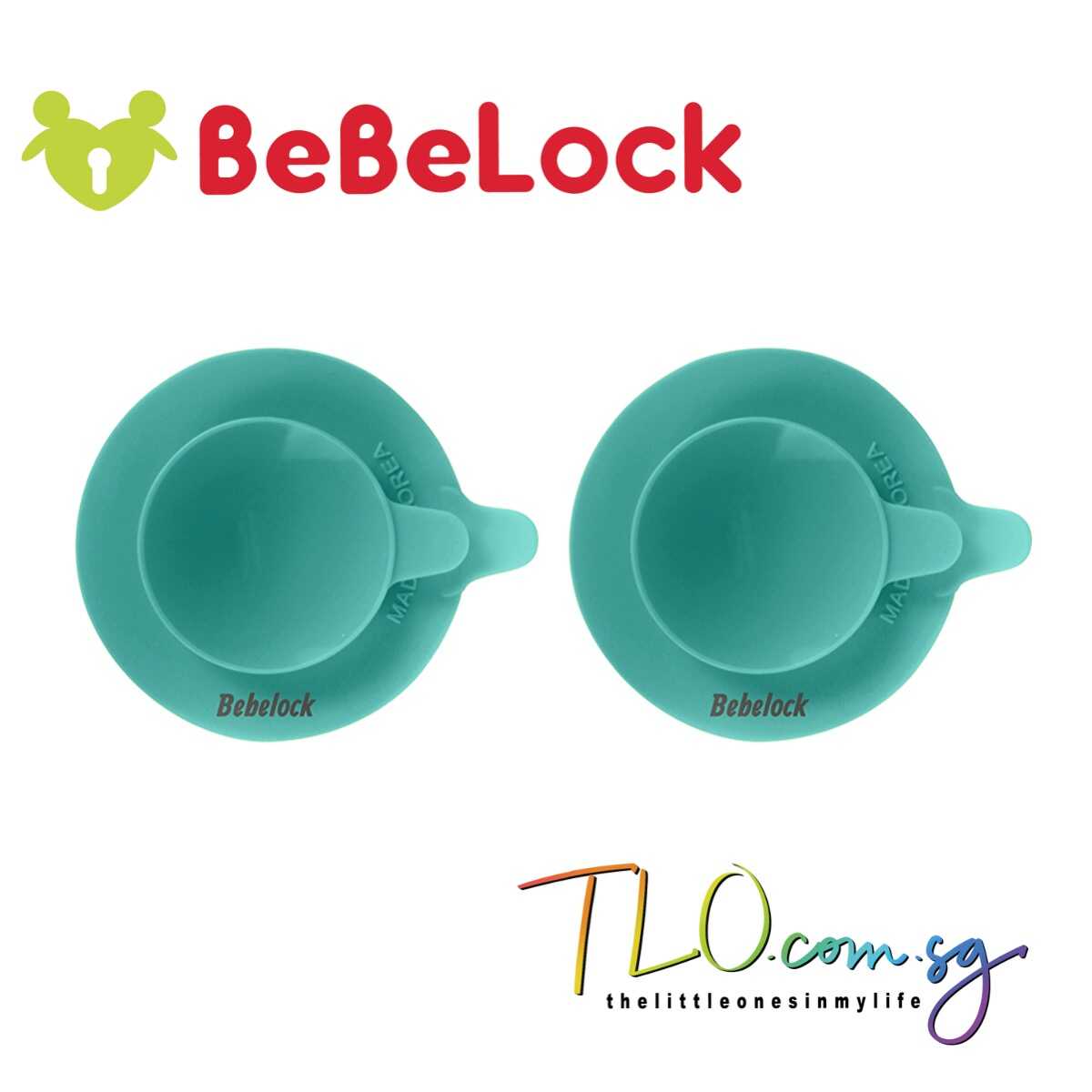 BeBeLock Alpha Silicone Suction Plate 2pcs