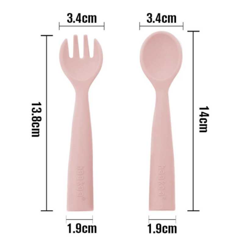 Haakaa Bendy Silicone Cutlery Set
