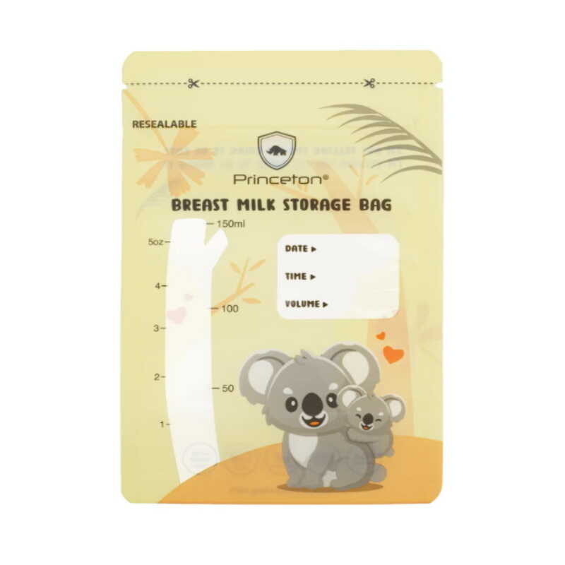 Princeton Koala Bear 5oz Breast Milk Storage Bag 25 pcs