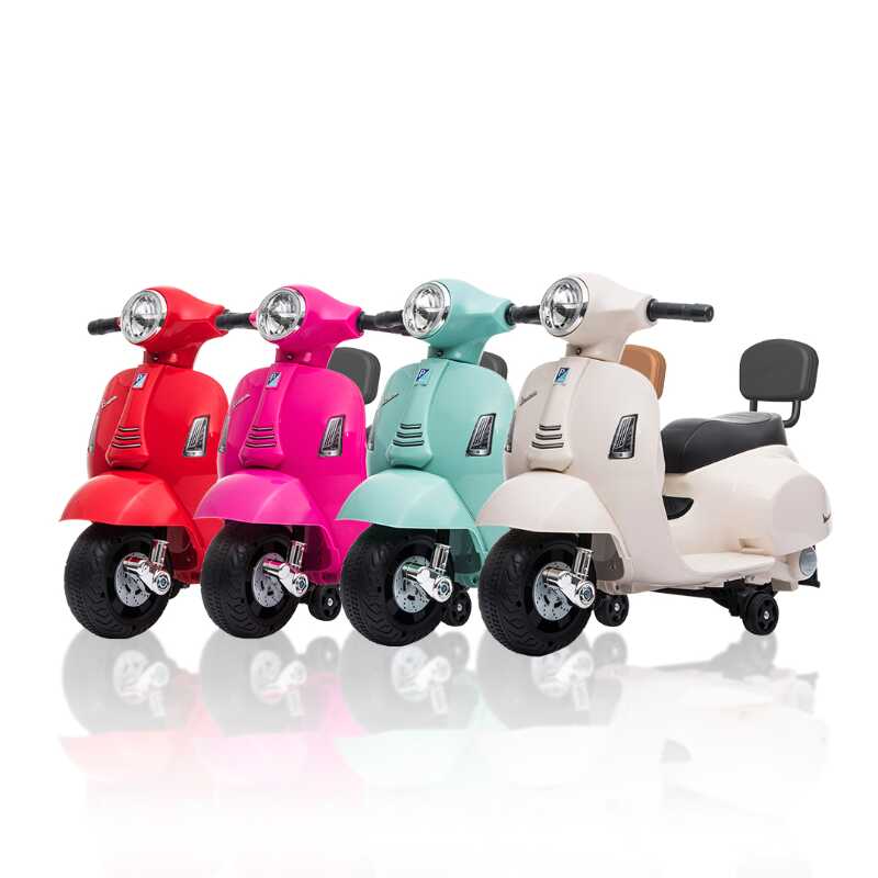 Vespa GTS Mini Electric Ride-On Kids Scooter