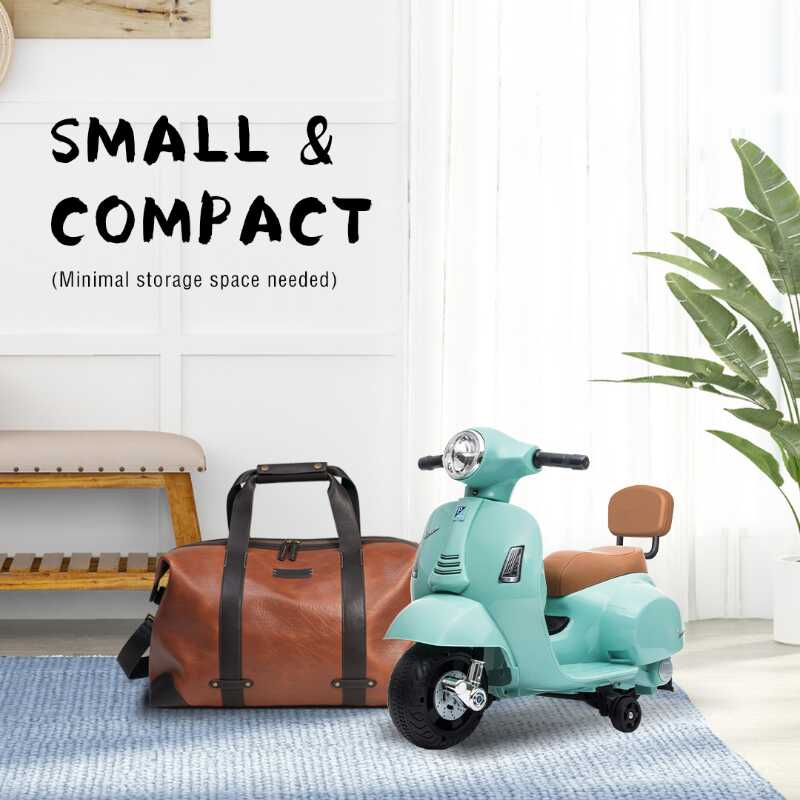Vespa GTS Mini Electric Ride-On Kids Scooter