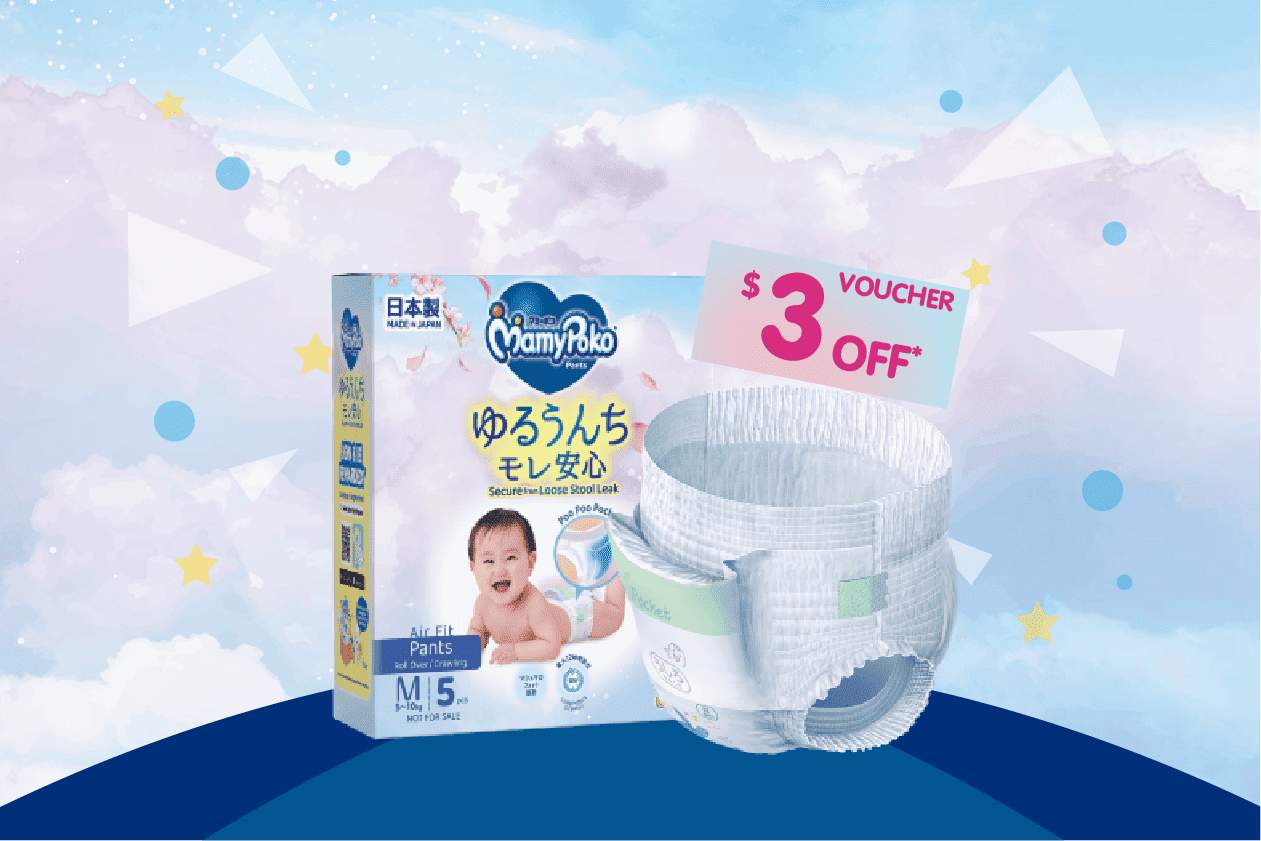 MamyPoko Airfit Sample Pack M Size (For Babies 6 12 Months)