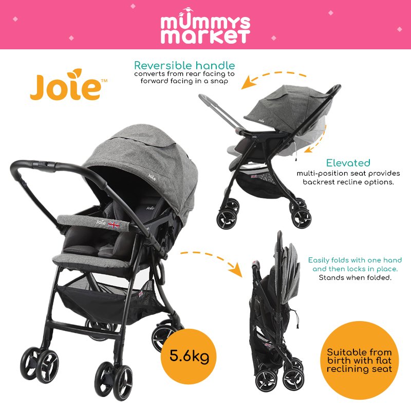 Joie Sma Baggi 4wd Stroller