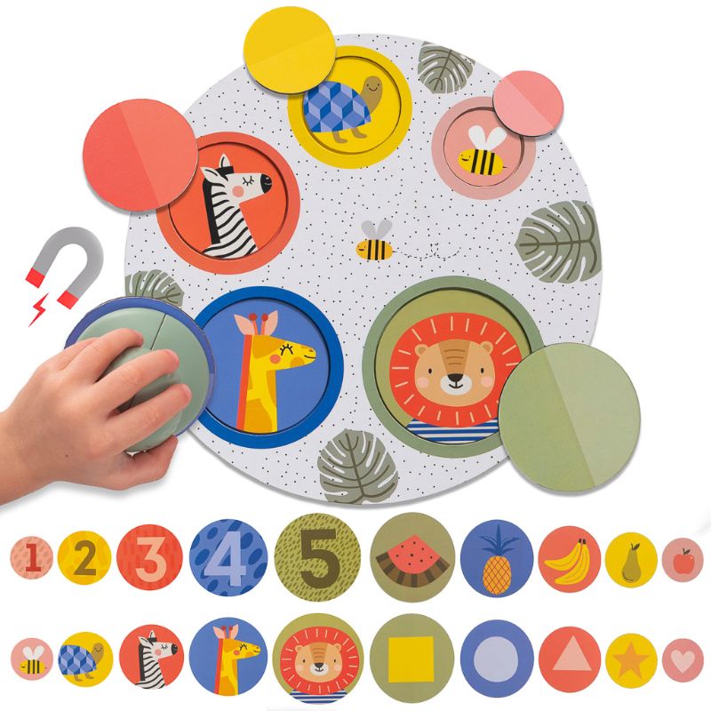 Taf Toys Magnetic Peek-a-boo Puzzle