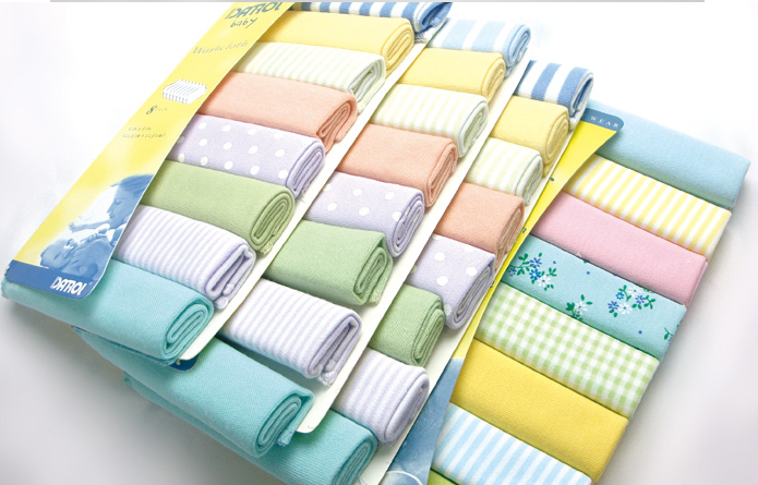 Mummykidz Linen Cotton Washcloth 8pcs